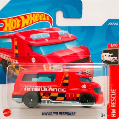 This Hot Wheels 2010 Mainline New Model is a must-have for any diecast car collector. . Hot wheels ambulance
